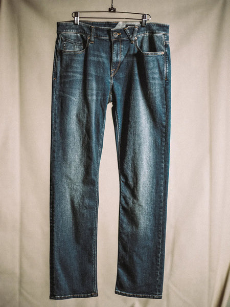 Volcom Mens Denim Solver Modern Fit Jeans