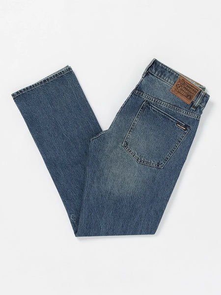 Volcom Mens Denim Solver Modern Fit Jeans