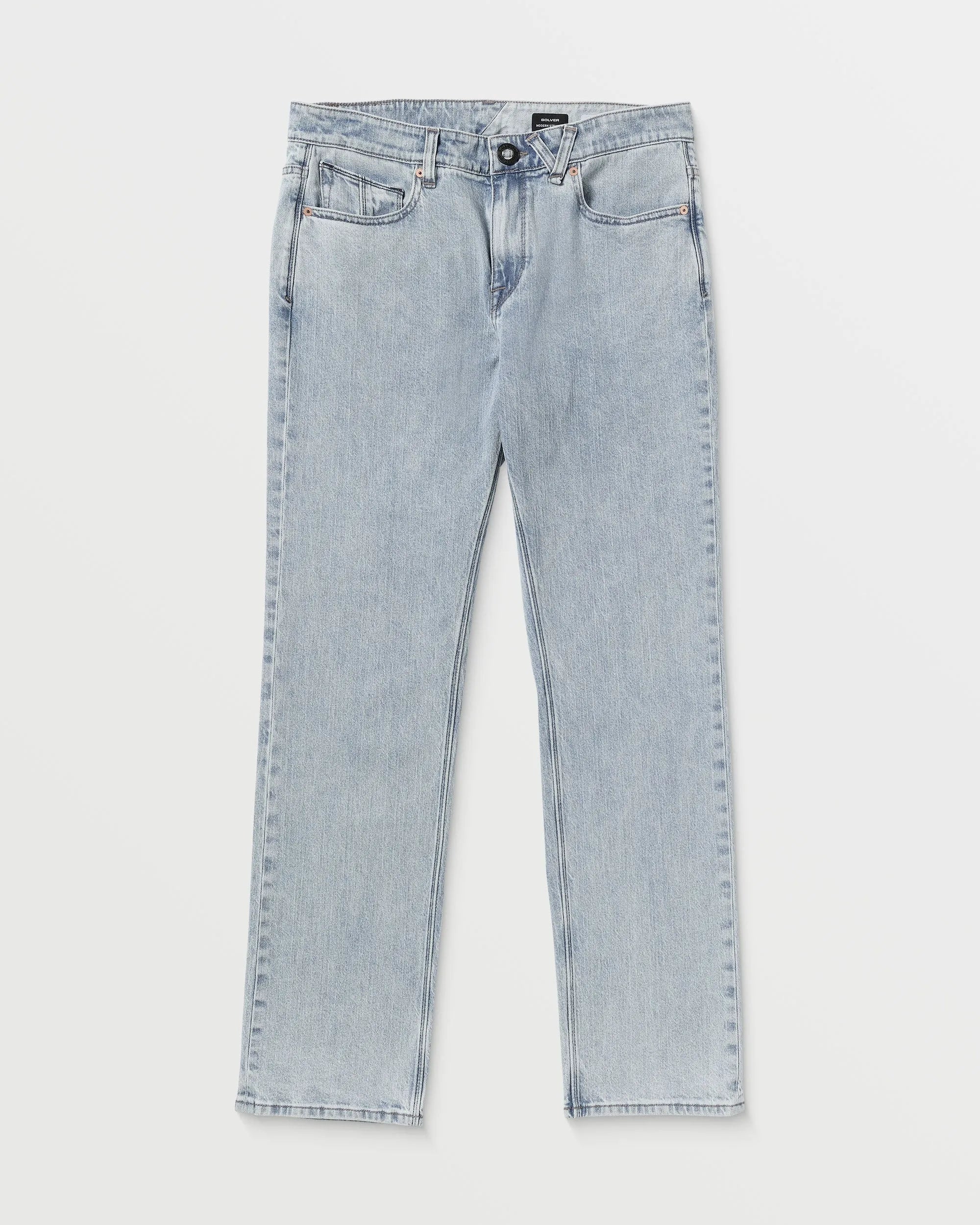 Volcom Mens Denim Solver Modern Fit Jeans