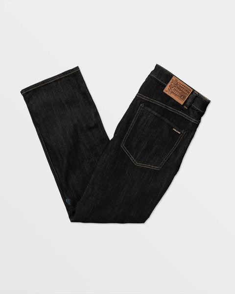 Volcom Mens Denim Solver Modern Fit Jeans