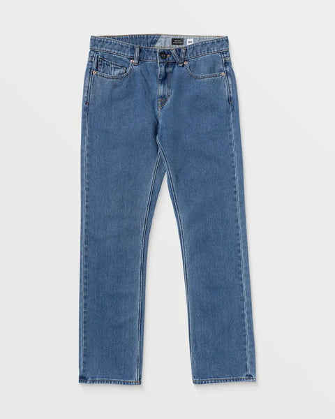 Volcom Mens Denim Solver Modern Fit Jeans