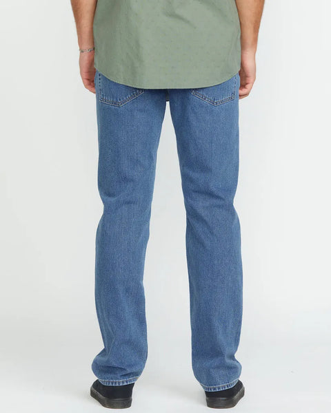 Volcom Mens Denim Solver Modern Fit Jeans