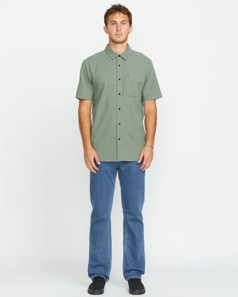 Volcom Mens Denim Solver Modern Fit Jeans