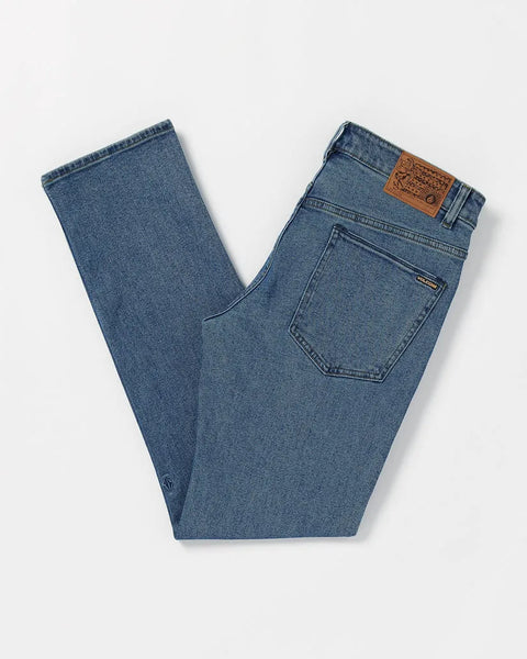 Volcom Mens Denim Solver Modern Fit Jeans