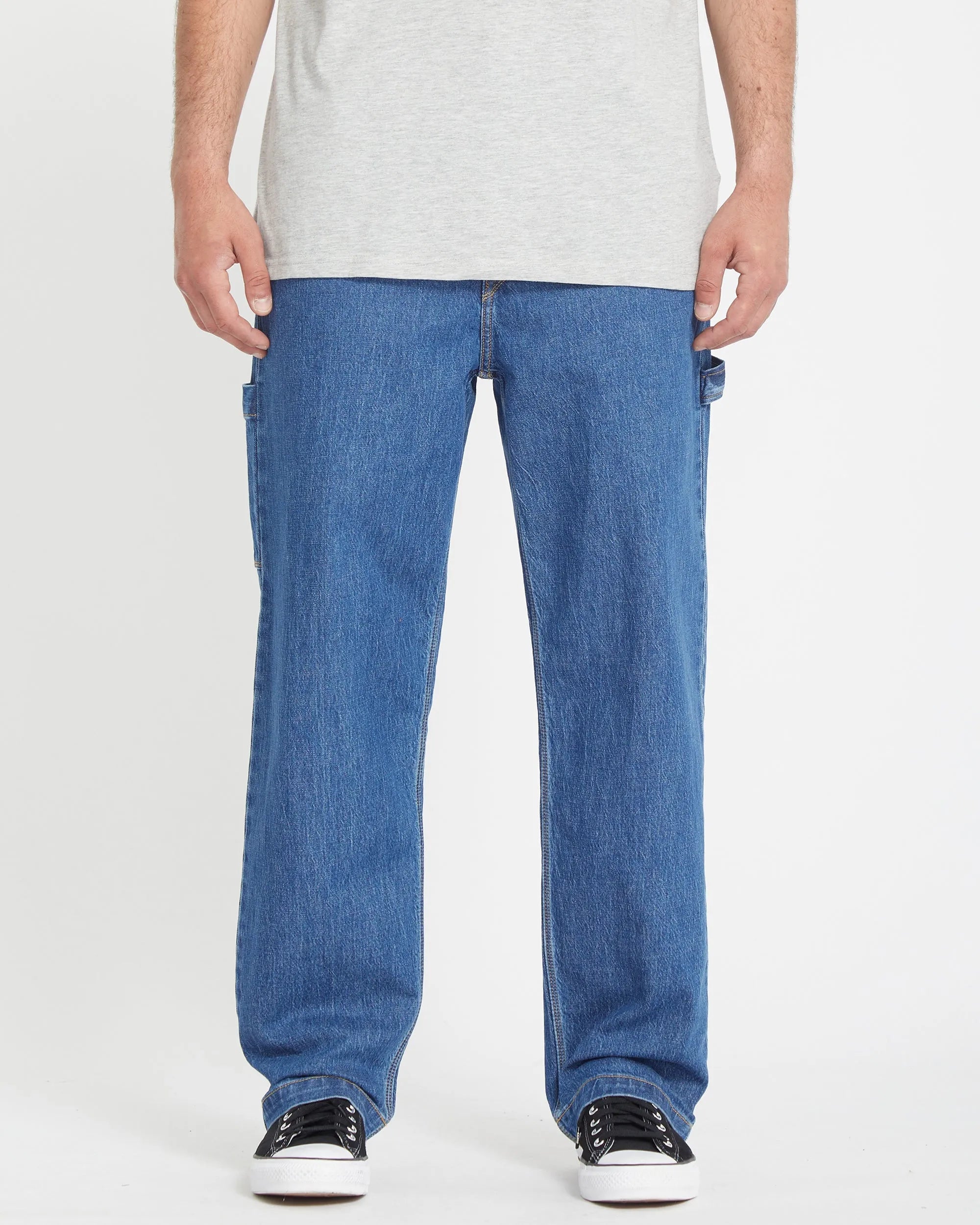 Volcom Mens Pants Kraftsman II Denim