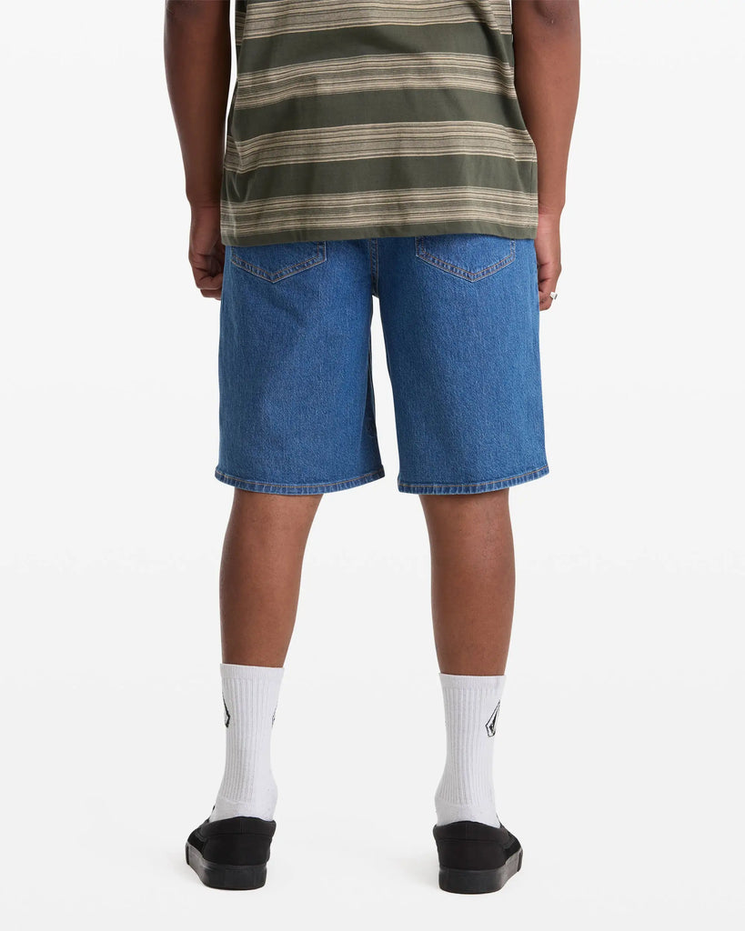 Volcom Mens Shorts Billow Denim