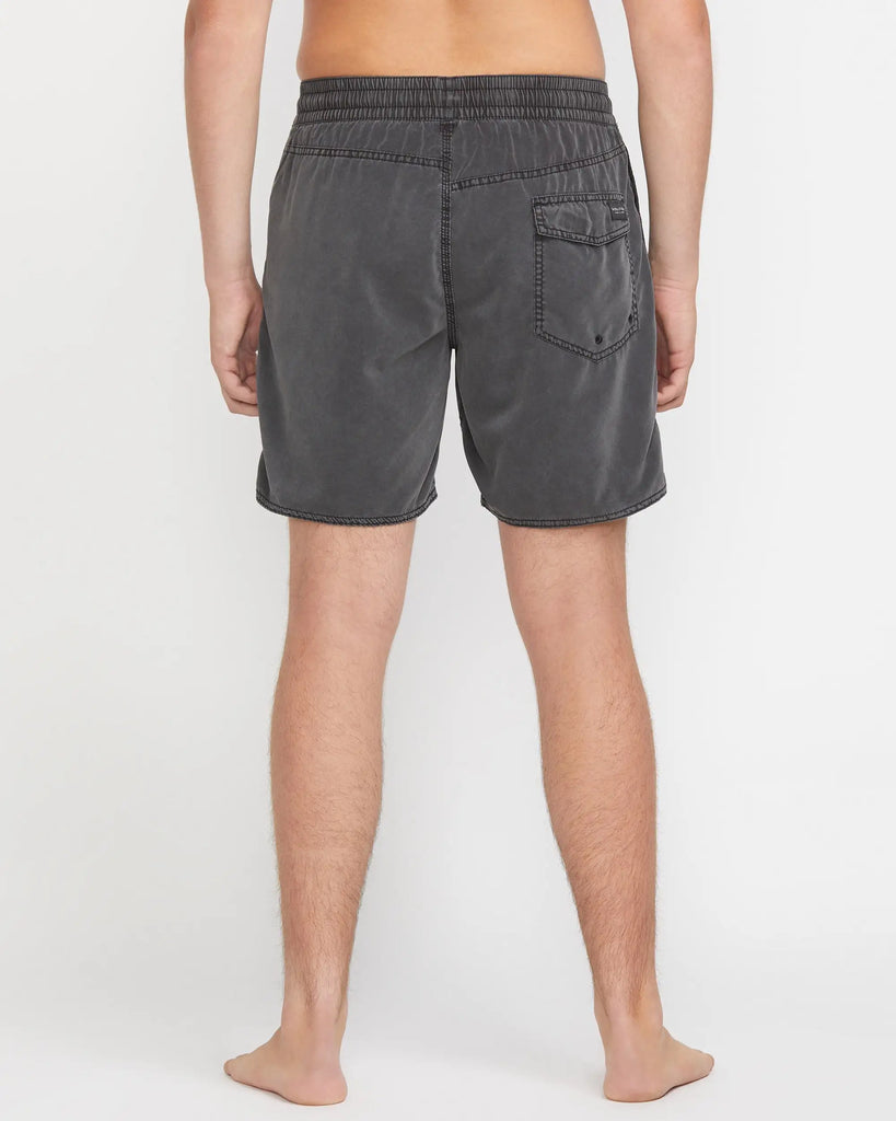 Volcom Mens Boardshorts Center Elastic Waist Trunks