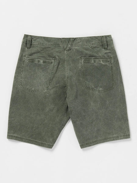 Volcom Mens Shorts Stone Faded Hybrid
