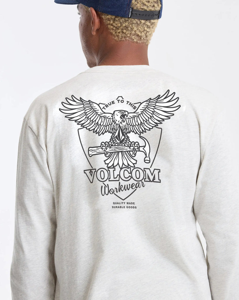 Volcom Mens Shirt Hammered Long Sleeve