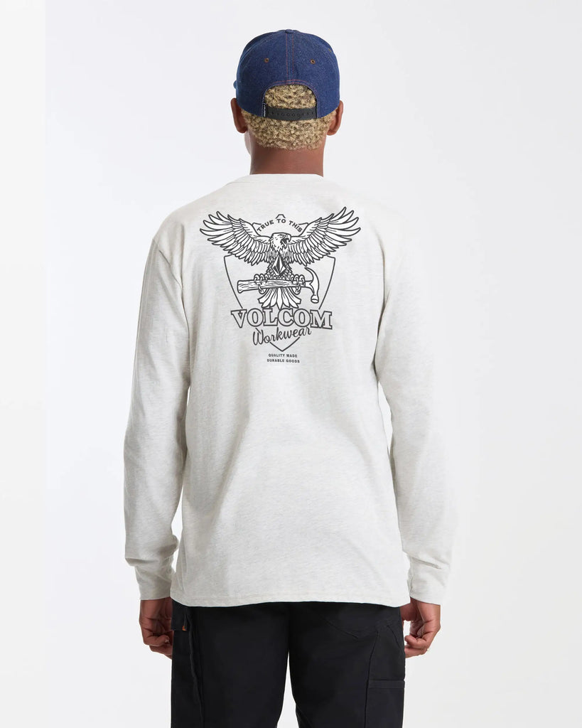 Volcom Mens Shirt Hammered Long Sleeve