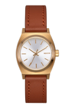 Nixon Watches Small Time Teller Leather
