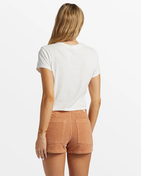 Billabong Womens Shorts Free Fall Corduroy
