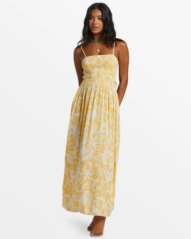 Billabong Womens Dress Sunspell Midi