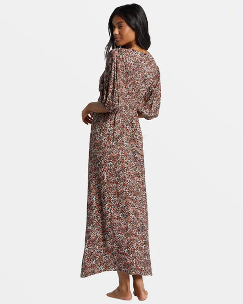 Billabong Womens Dress Night Fall Maxi