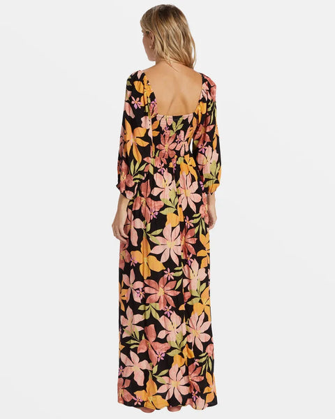 Billabong Womens Dress Wish Me Luck Maxi