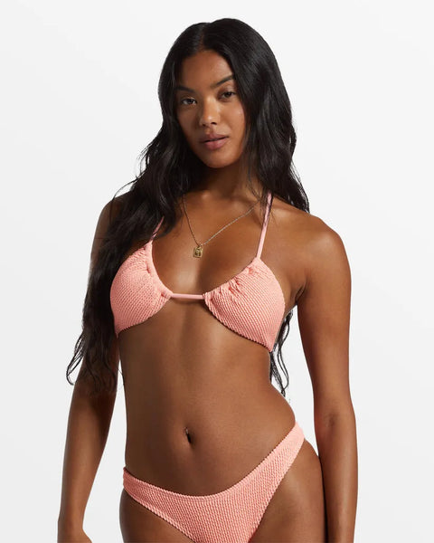 Billabong Womens Bikini Top Summer High Multi Triangle