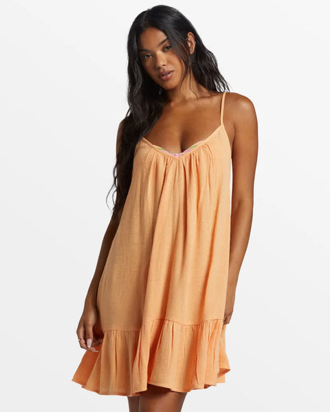 Billabong Womens Dress Beach Vibes Beach Cover-Up