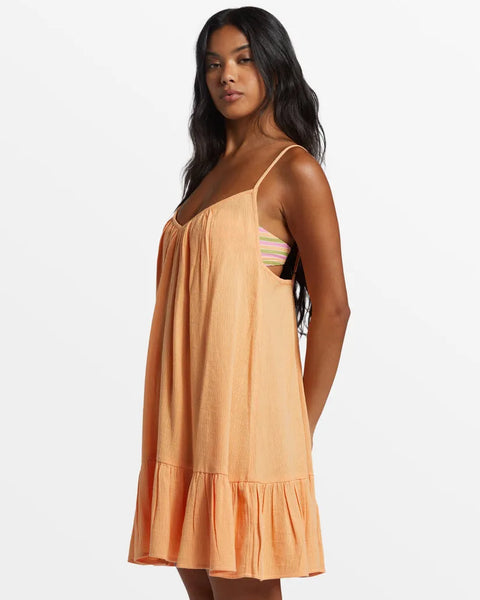 Billabong Womens Dress Beach Vibes Beach Cover-Up