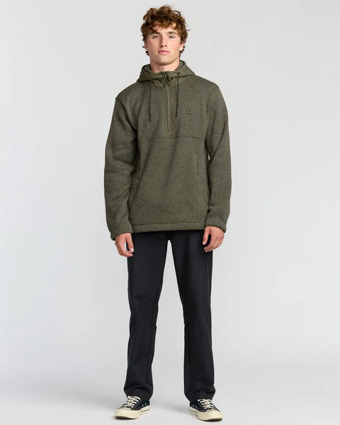Billabong Mens Sweatshirt A/Div Boundary Hooded Half-Zip Pullover