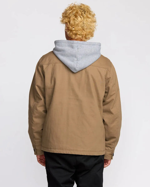 Billabong Mens Jacket Barlow Hooded