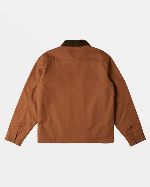 Billabong Mens Jacket Barlow Sherpa Canvas