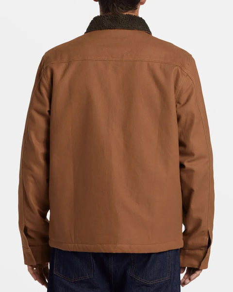 Billabong Mens Jacket Barlow Sherpa Canvas