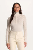 Aspen Collection Womens Snow Layers Chalet 1/4 Zip Sweater
