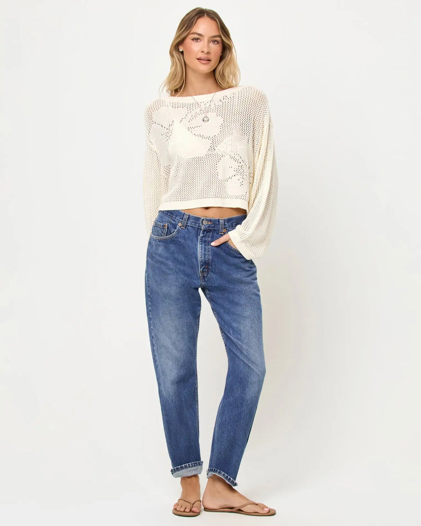 L*Space Womens Sweater Island Time