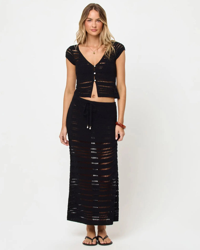 L*Space Womens Shirt Tula Top