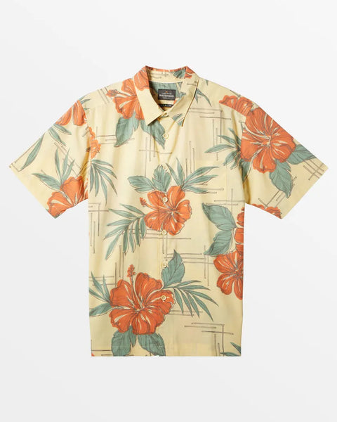 Quiksilver Waterman Mens Woven Flower Power