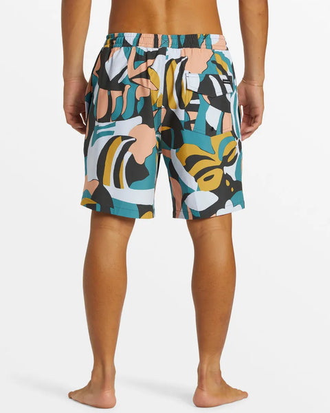 Quiksilver Mens Boardshorts Surfsilk Mix Volley 17