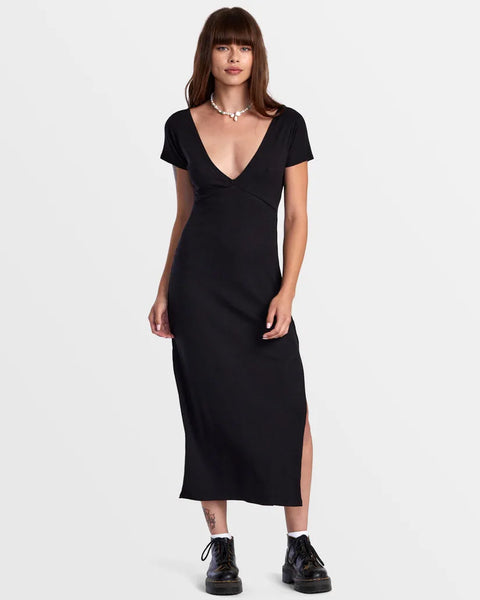 RVCA Womens Dress Smitten Midi