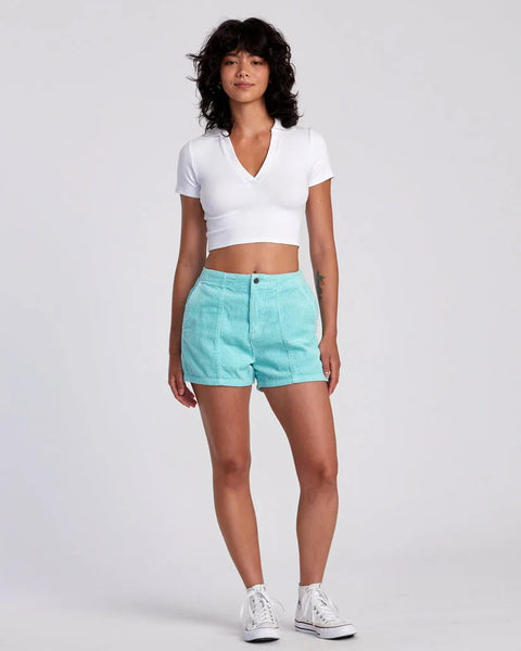 RVCA Womens Shorts Daylight Corduroy