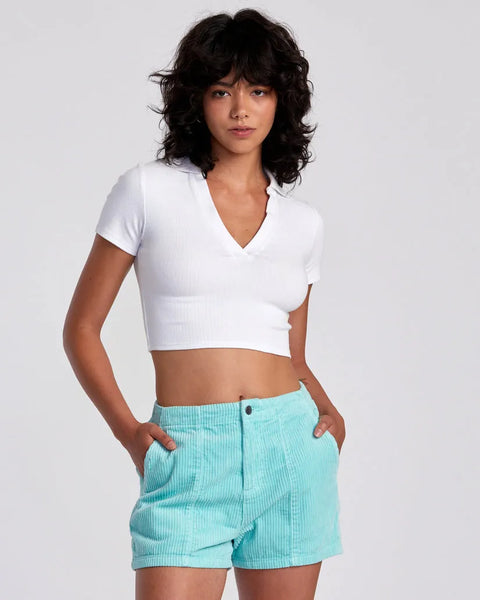 RVCA Womens Shorts Daylight Corduroy