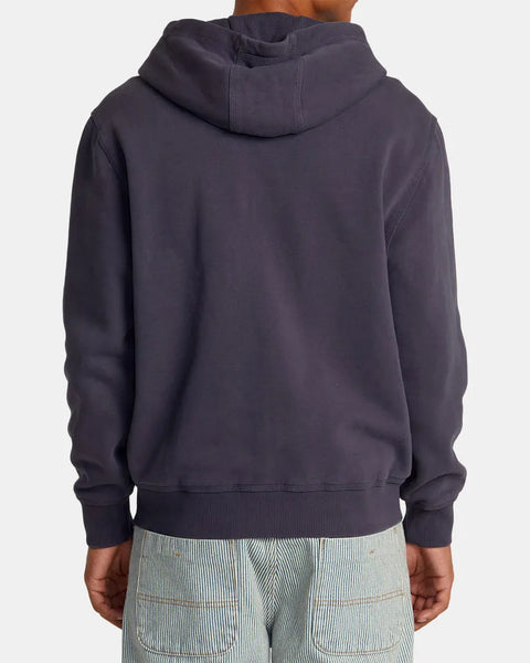 RVCA Mens Sweatshirt  Chainmail Zip-Up Hooded