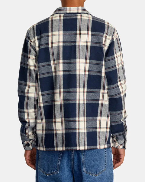 RVCA Mens Jacket Flight Risk Shirt Jacket