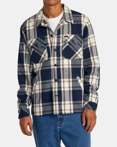 RVCA Mens Jacket Flight Risk Shirt Jacket