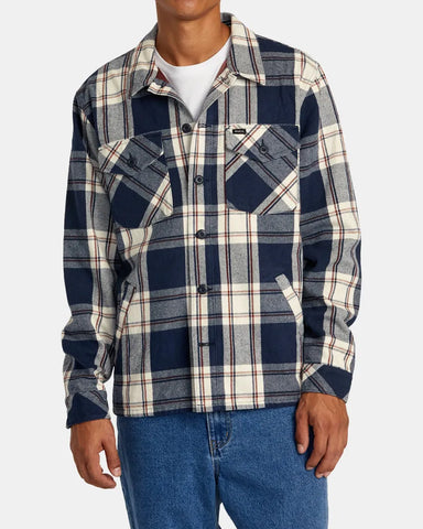 RVCA Mens Jacket Flight Risk Shirt Jacket