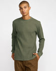 RVCA Mens Shirt Dayshift Long Sleeve Thermal