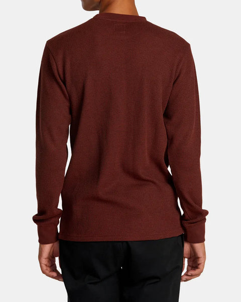 RVCA Mens Shirt Dayshift Long Sleeve Thermal