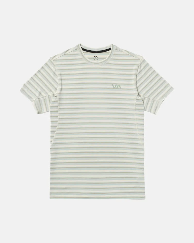 RVCA Mens Shirt Sport Vent Stripe