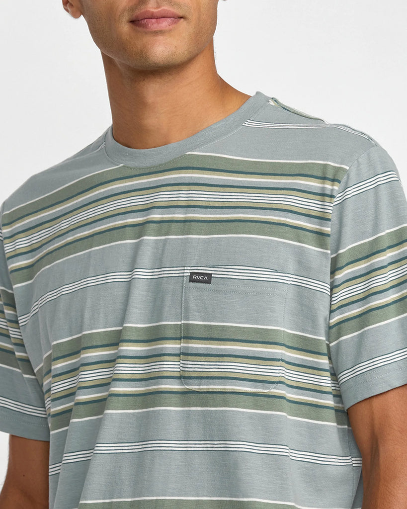 RVCA Mens Shirt Magnolia Crew