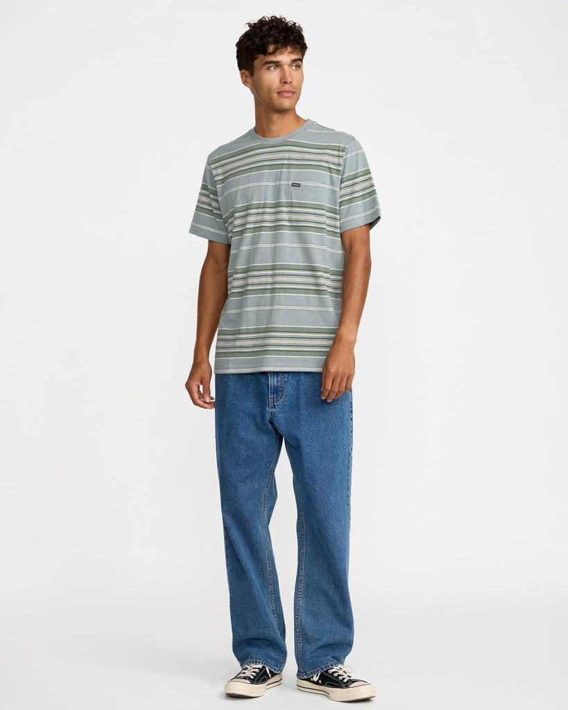 RVCA Mens Shirt Magnolia Crew