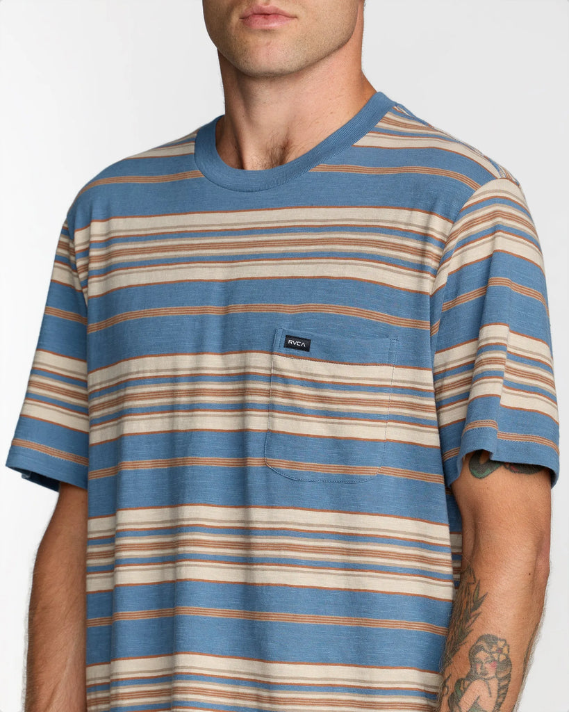 RVCA Mens Shirt Magnolia Crew
