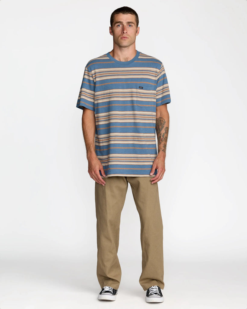 RVCA Mens Shirt Magnolia Crew