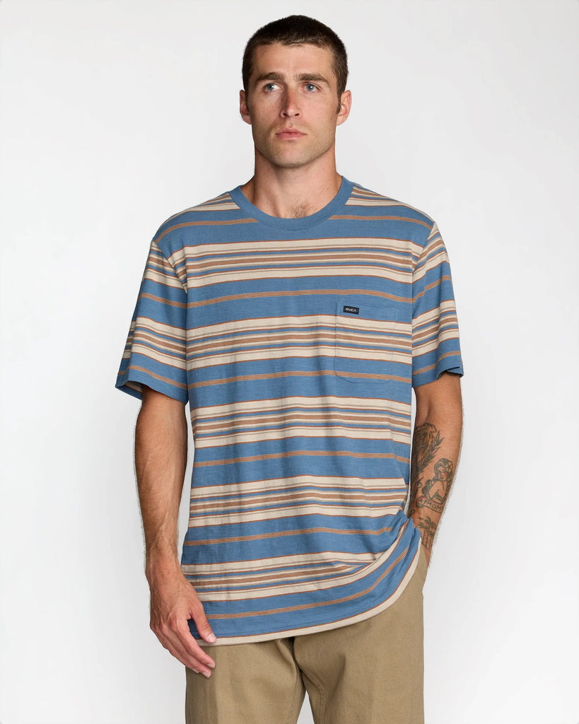 RVCA Mens Shirt Magnolia Crew