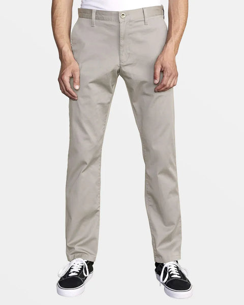 RVCA Mens Pants The Weekend Stretch Straight Fit