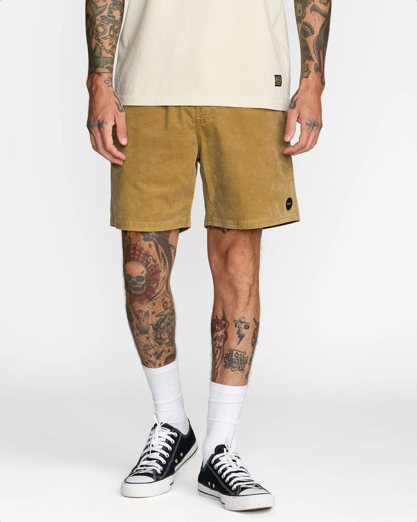 RVCA Mens Shorts Escape Elastic Cord II