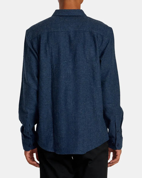 RVCA Mens Shirt Harvest Neps Flannel