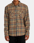 RVCA Mens Shirt Hughes Flannel